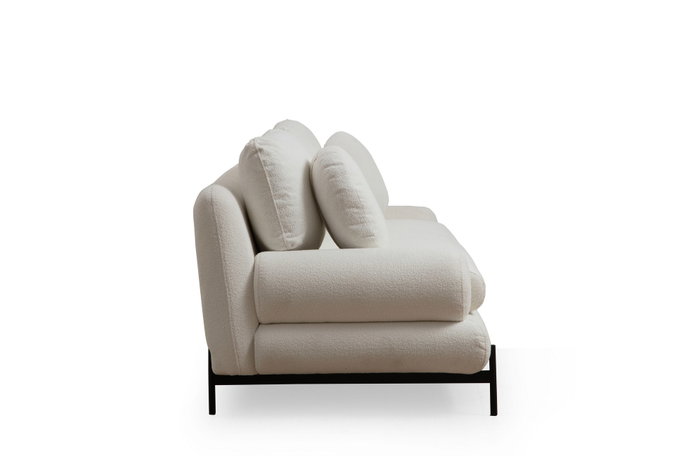 Atelier Del Sofa Sofá Livorno 2 Plazas Blanco 188x92x85 cm
